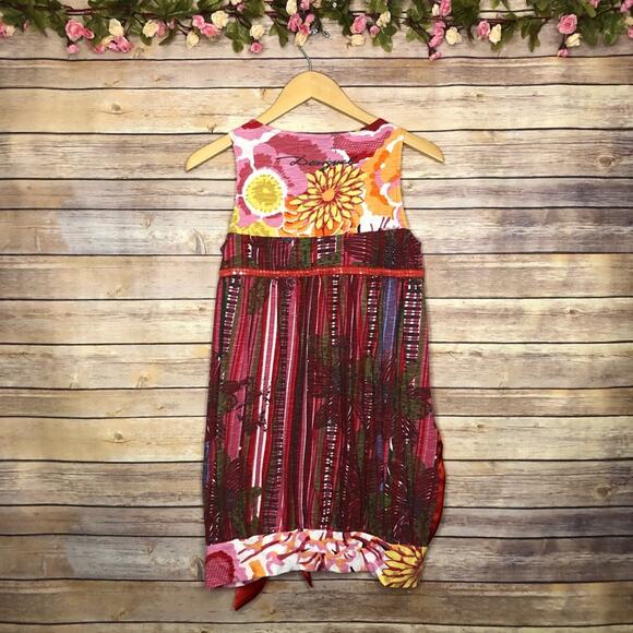 Desigual Sequin and Floral Design Sleeveless Top - Picture 2 of 8